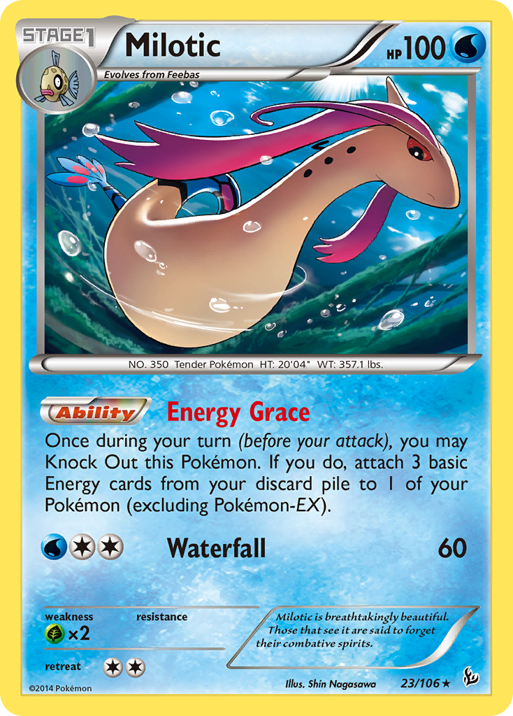 Milotic (23/106) [XY: Flashfire] | Exor Games New Glasgow