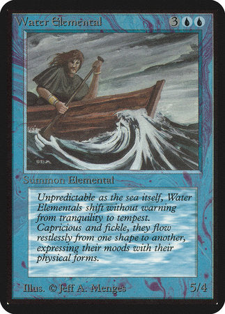 Water Elemental [Limited Edition Alpha] | Exor Games New Glasgow