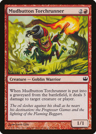 Mudbutton Torchrunner [Duel Decks: Knights vs. Dragons] | Exor Games New Glasgow