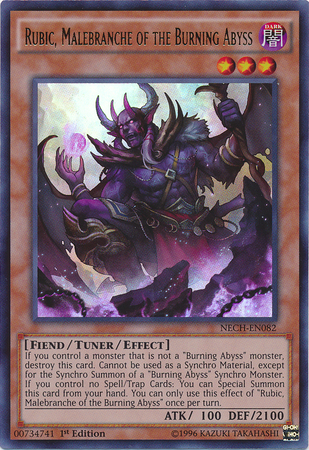 Rubic, Malebranche of the Burning Abyss [NECH-EN082] Ultra Rare | Exor Games New Glasgow