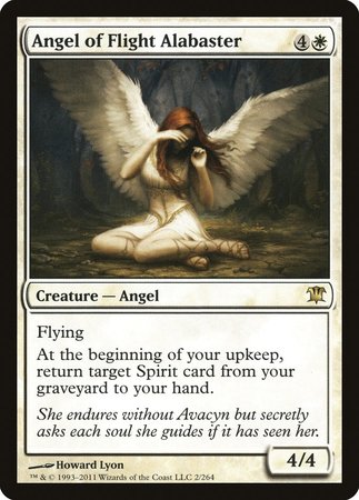 Angel of Flight Alabaster [Innistrad] | Exor Games New Glasgow