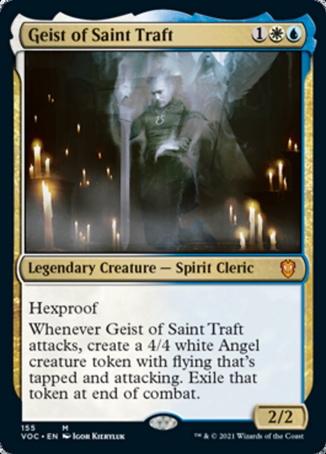 Geist of Saint Traft [Innistrad: Crimson Vow Commander] | Exor Games New Glasgow