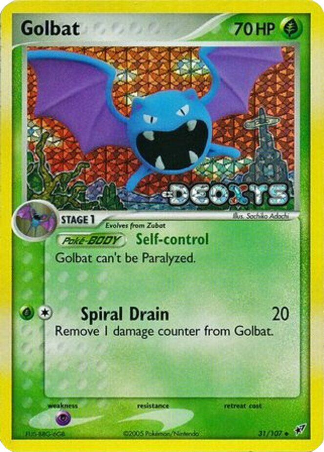 Golbat (31/107) (Stamped) [EX: Deoxys] | Exor Games New Glasgow