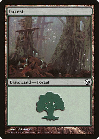 Forest (110) [Duels of the Planeswalkers] | Exor Games New Glasgow