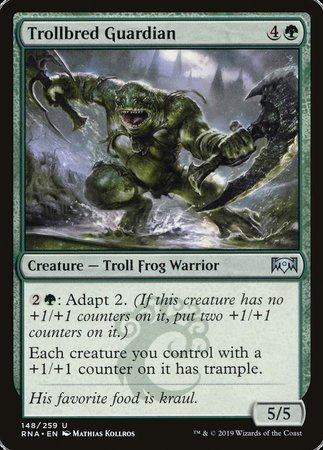 Trollbred Guardian [Ravnica Allegiance] | Exor Games New Glasgow