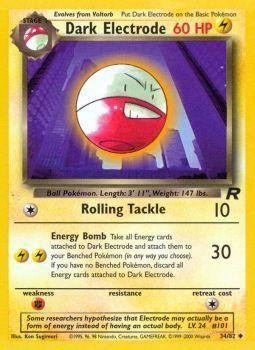 Dark Electrode (34/82) [Team Rocket Unlimited] | Exor Games New Glasgow