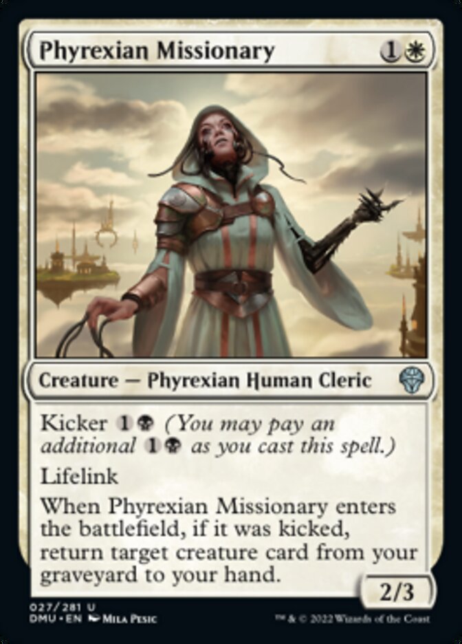 Phyrexian Missionary [Dominaria United] | Exor Games New Glasgow