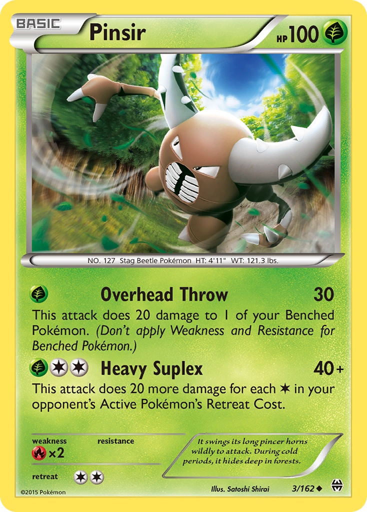 Pinsir (3/162) [XY: BREAKthrough] | Exor Games New Glasgow