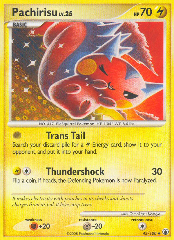 Pachirisu (43/100) [Diamond & Pearl: Majestic Dawn] | Exor Games New Glasgow