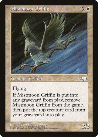 Mistmoon Griffin [Weatherlight] | Exor Games New Glasgow