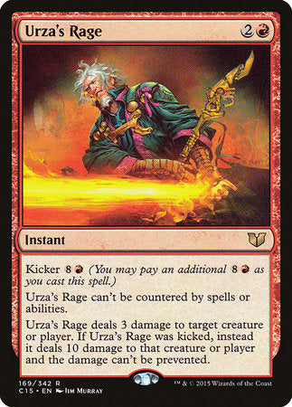 Urza's Rage [Commander 2015] | Exor Games New Glasgow