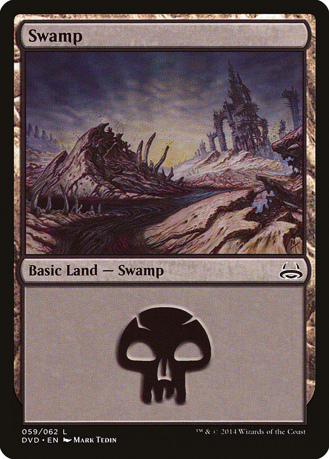 Swamp (59) (Divine vs. Demonic) [Duel Decks Anthology] | Exor Games New Glasgow