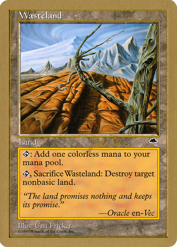 Wasteland (Jakub Slemr) [World Championship Decks 1999] | Exor Games New Glasgow