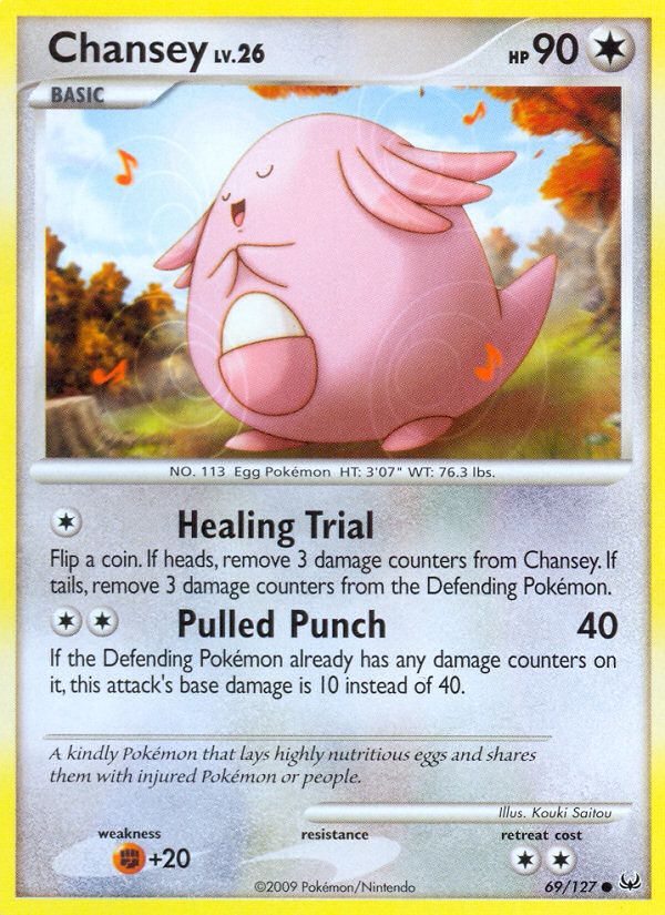 Chansey (69/127) [Platinum: Base Set] | Exor Games New Glasgow