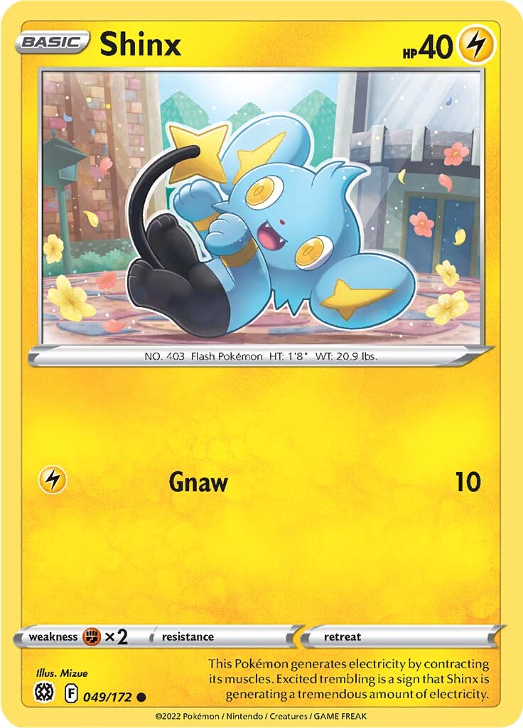 Shinx (049/172) [Sword & Shield: Brilliant Stars] | Exor Games New Glasgow