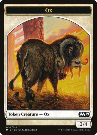 Ox Token [Core Set 2019 Tokens] | Exor Games New Glasgow