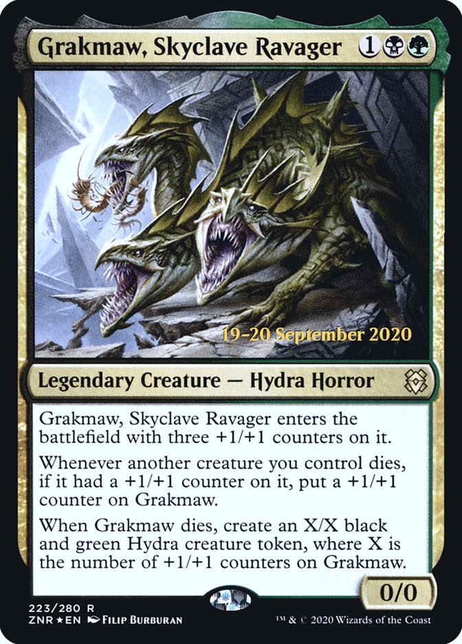 Grakmaw, Skyclave Ravager  [Zendikar Rising Prerelease Promos] | Exor Games New Glasgow