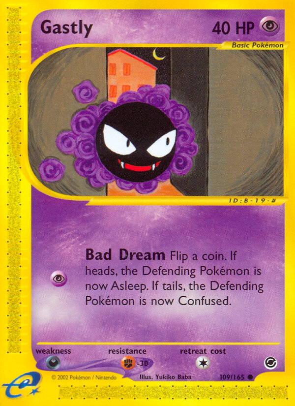 Gastly (109/165) [Expedition: Base Set] | Exor Games New Glasgow