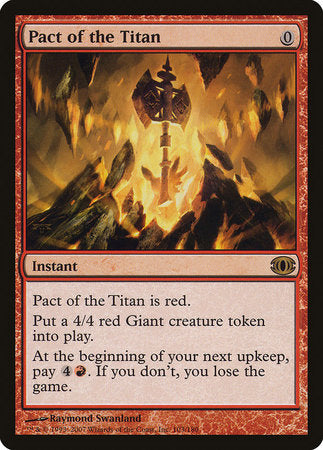 Pact of the Titan [Future Sight] | Exor Games New Glasgow