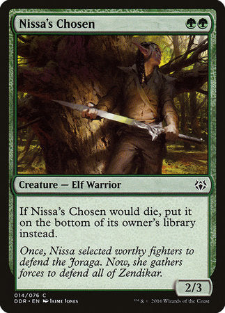 Nissa's Chosen [Duel Decks: Nissa vs. Ob Nixilis] | Exor Games New Glasgow