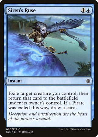 Siren's Ruse [Ixalan] | Exor Games New Glasgow