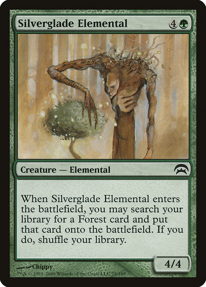 Silverglade Elemental [Planechase] | Exor Games New Glasgow