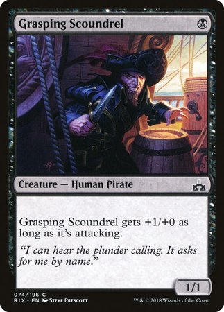 Grasping Scoundrel [Rivals of Ixalan] | Exor Games New Glasgow