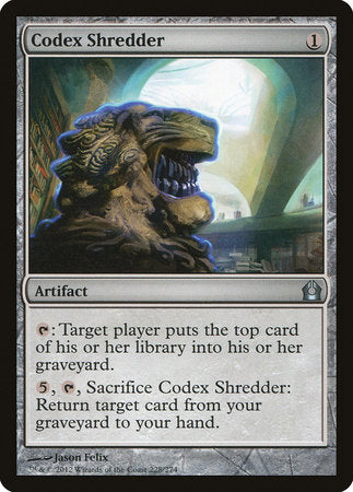 Codex Shredder [Return to Ravnica] | Exor Games New Glasgow