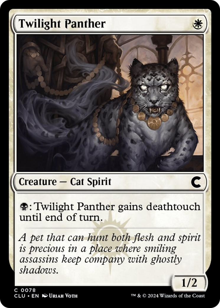 Twilight Panther [Ravnica: Clue Edition] | Exor Games New Glasgow