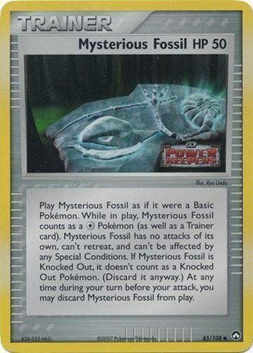 Mysterious Fossil (85/108) (Stamped) [EX: Power Keepers] | Exor Games New Glasgow