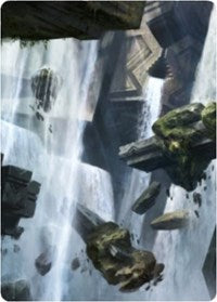 Island 1 Art Card [Zendikar Rising Art Series] | Exor Games New Glasgow