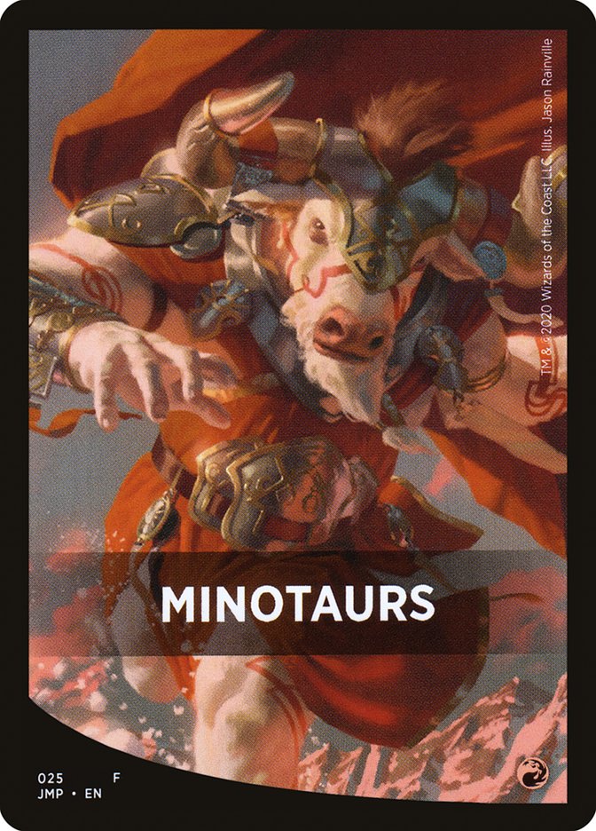 Minotaurs Theme Card [Jumpstart Front Cards] | Exor Games New Glasgow