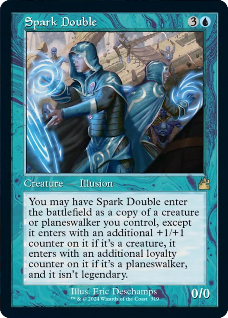 Spark Double (Retro Frame) [Ravnica Remastered] | Exor Games New Glasgow