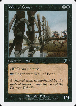 Wall of Bone [Seventh Edition] | Exor Games New Glasgow