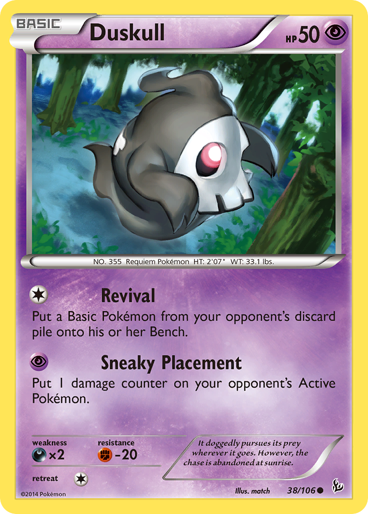 Duskull (38/106) [XY: Flashfire] | Exor Games New Glasgow