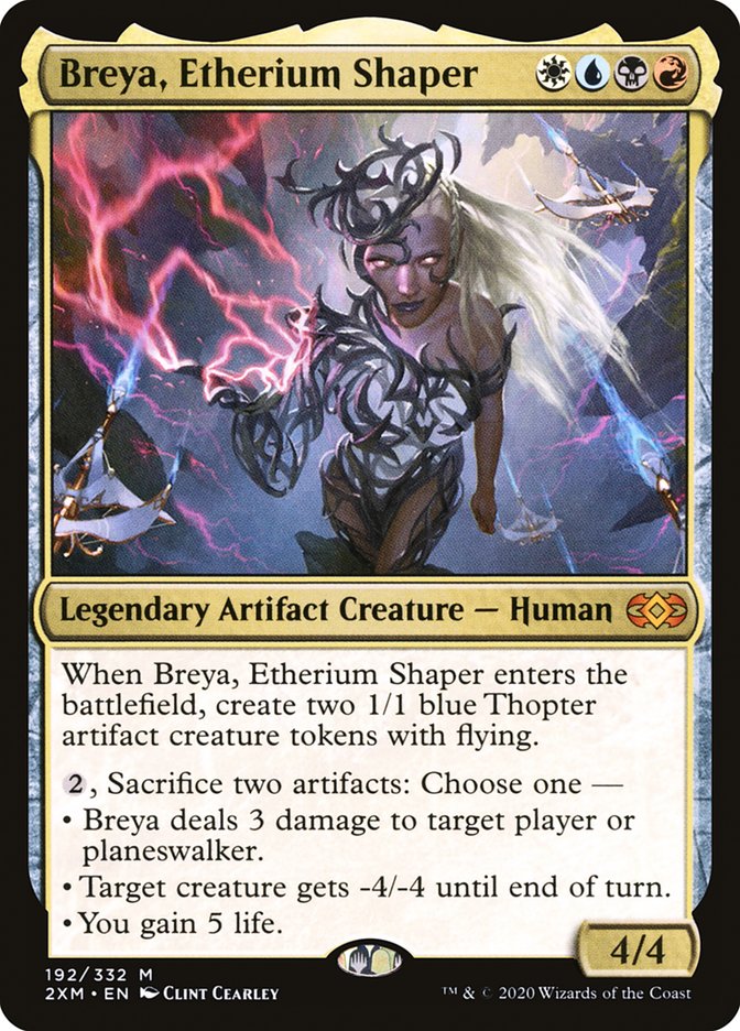 Breya, Etherium Shaper [Double Masters] | Exor Games New Glasgow