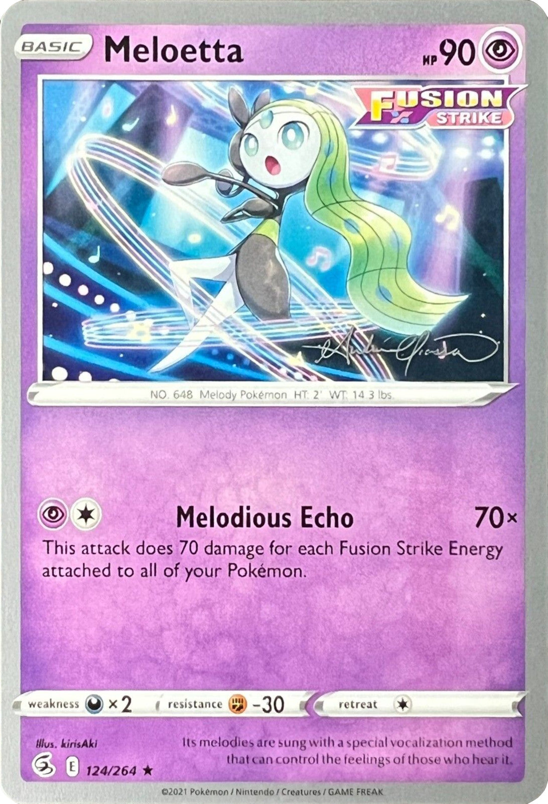 Meloetta (124/264) (The Shape of Mew - Andre Chiasson) [World Championships 2022] | Exor Games New Glasgow