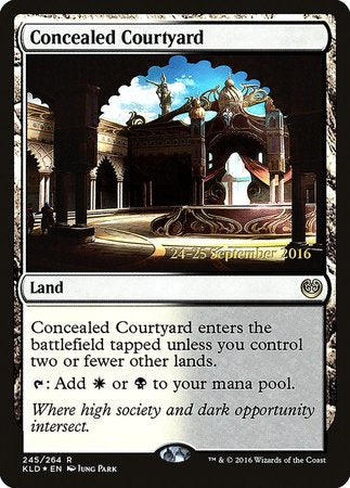 Concealed Courtyard [Kaladesh Promos] | Exor Games New Glasgow