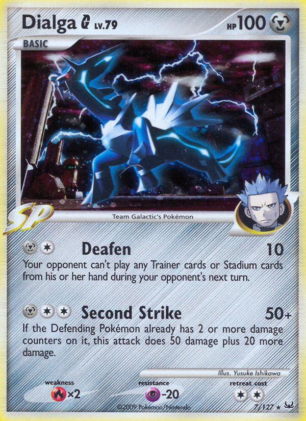 Dialga G (7/127) [Platinum: Base Set] | Exor Games New Glasgow