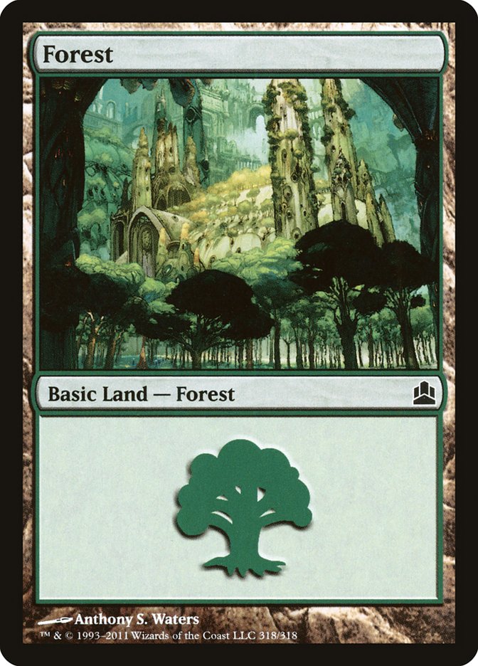 Forest (318) [Commander 2011] | Exor Games New Glasgow