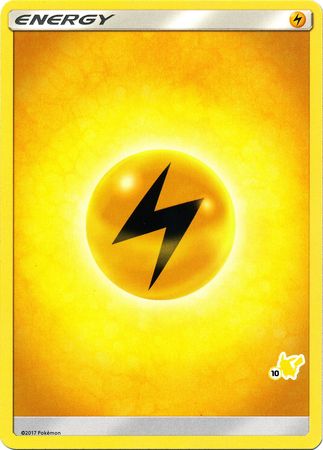 Lightning Energy (Pikachu Stamp #10) [Battle Academy 2020] | Exor Games New Glasgow