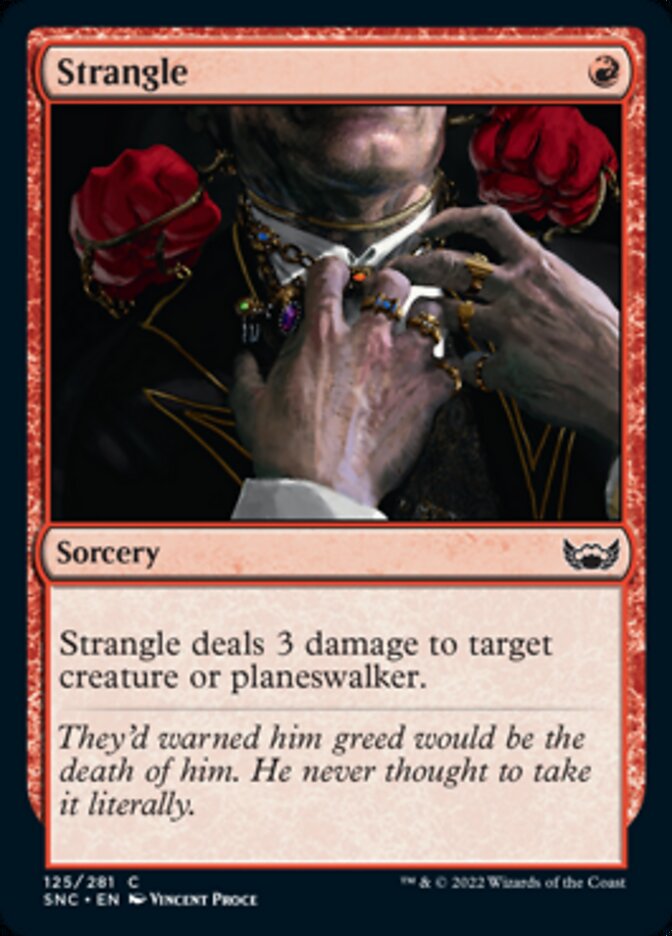 Strangle [Streets of New Capenna] | Exor Games New Glasgow