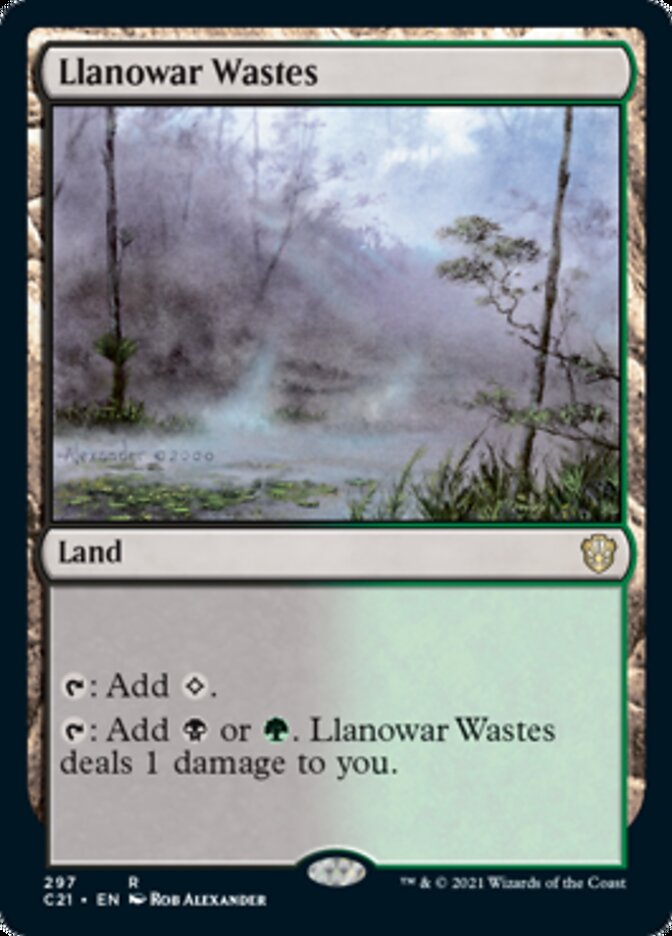 Llanowar Wastes [Commander 2021] | Exor Games New Glasgow