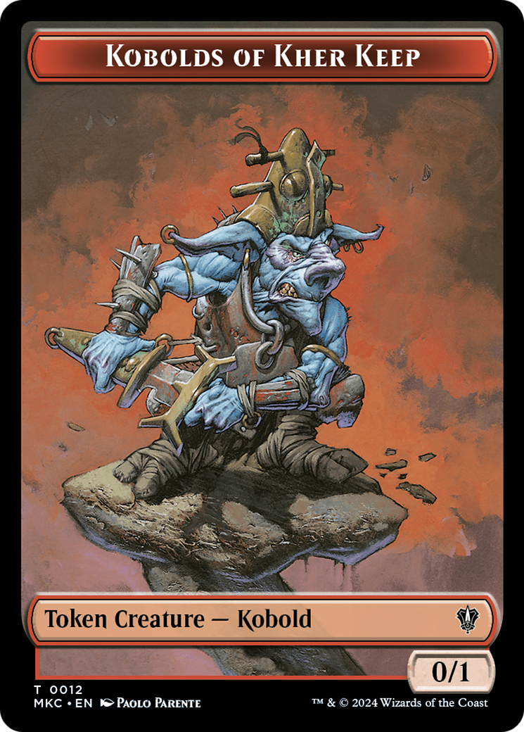 Soldier // Kobolds of Kher Keep Double-Sided Token [Murders at Karlov Manor Commander Tokens] | Exor Games New Glasgow