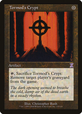 Tormod's Crypt [Time Spiral Timeshifted] | Exor Games New Glasgow