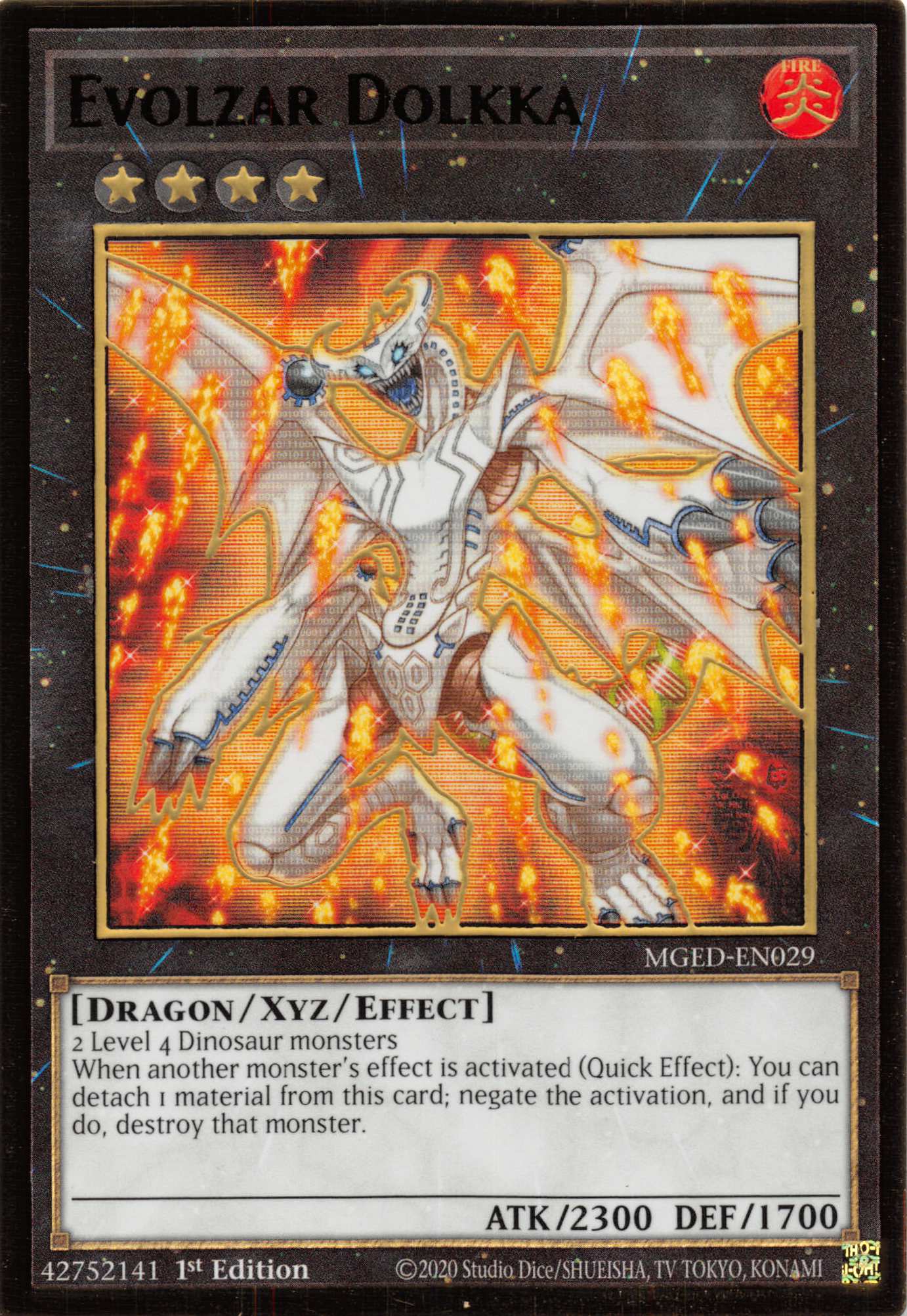 Evolzar Dolkka [MGED-EN029] Gold Rare | Exor Games New Glasgow