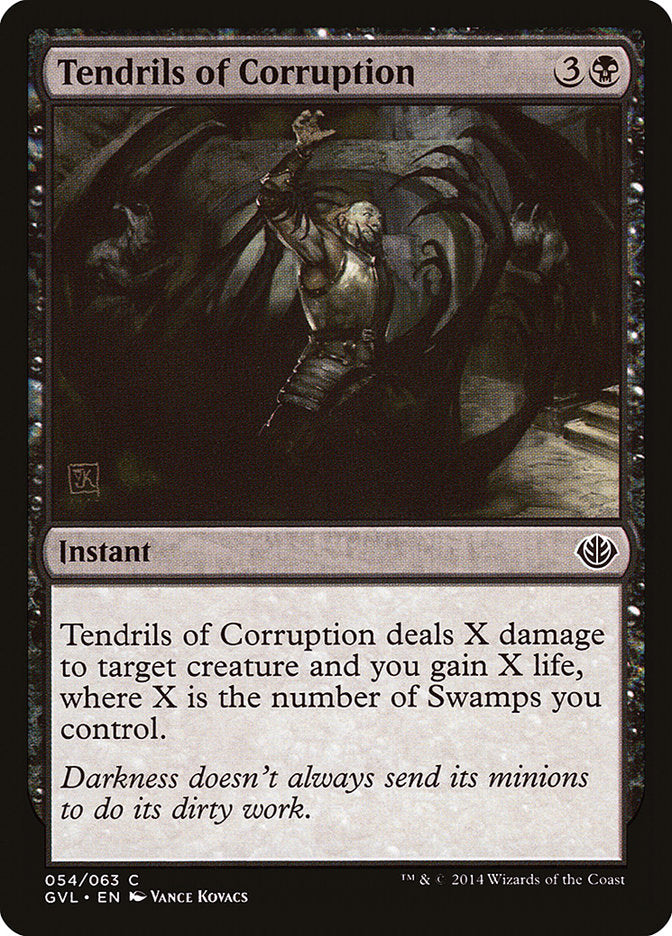 Tendrils of Corruption (Garruk vs. Liliana) [Duel Decks Anthology] | Exor Games New Glasgow