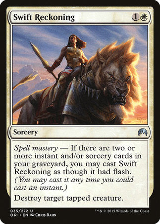 Swift Reckoning [Magic Origins] | Exor Games New Glasgow