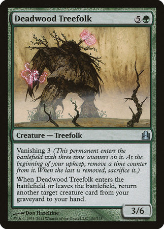 Deadwood Treefolk [Commander 2011] | Exor Games New Glasgow