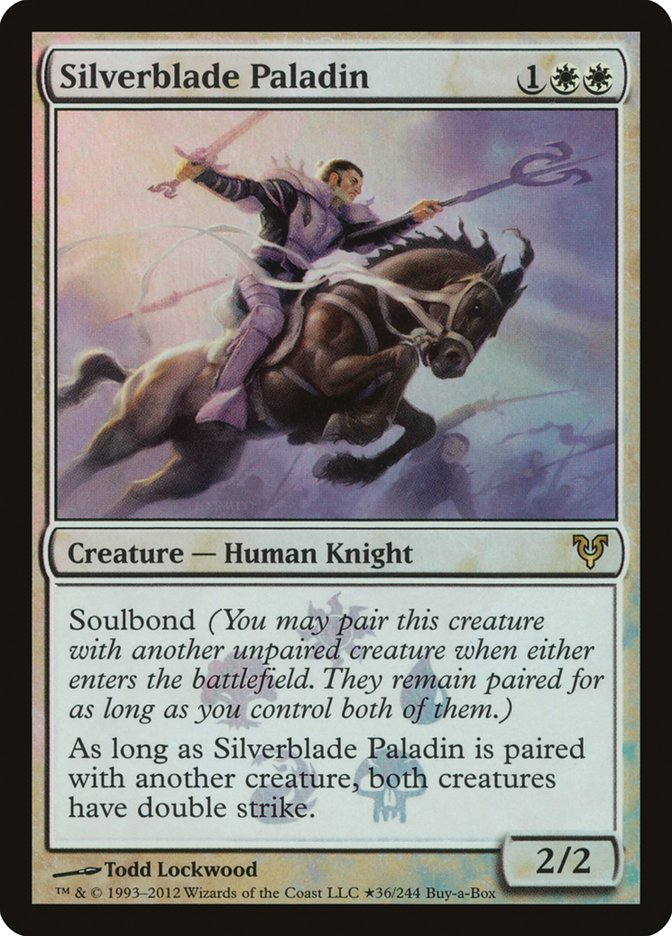 Silverblade Paladin (Buy-A-Box) [Avacyn Restored Promos] | Exor Games New Glasgow